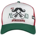 coastal-mexikansk-mustasch-hft-vit-rod-och-gron-truckerkeps