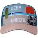 keps-trucker-bla-och-beige-keep-it-unreal-hft-fran-coastal