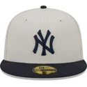graue-und-marineblaue-59fifty-fitted-cap-farm-team-der-new-york-yankees-mlb-von-new-era