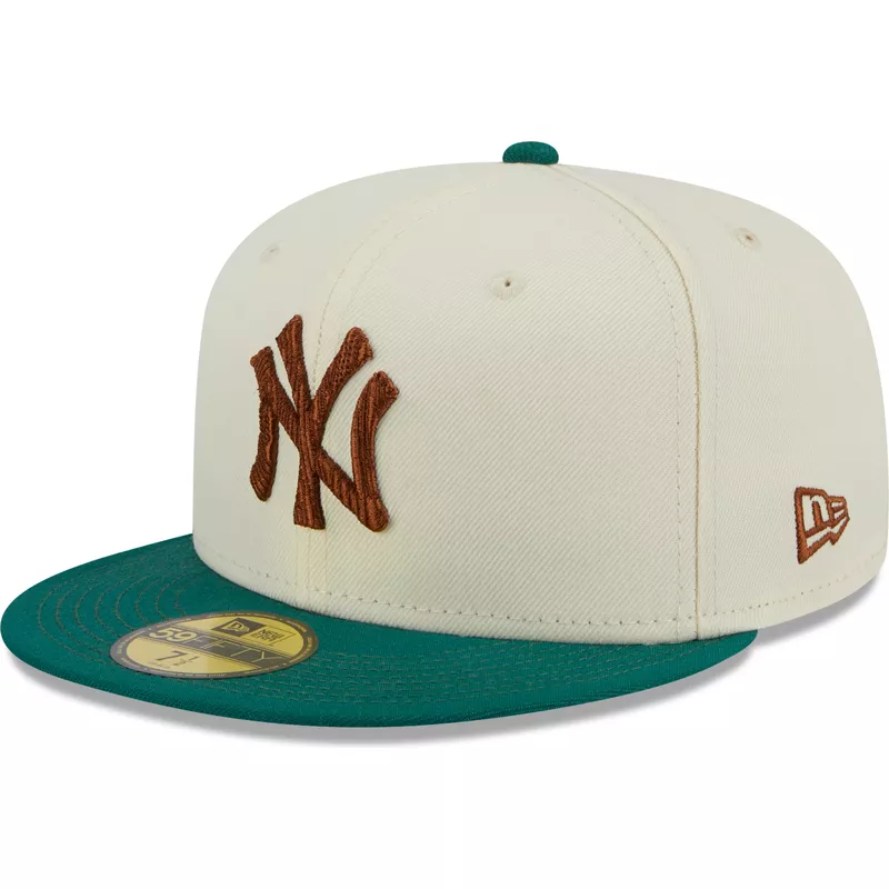 new-era-flat-brim-brown-logo-59fifty-camp-new-york-yankees-mlb-grey-and-green-fitted-cap