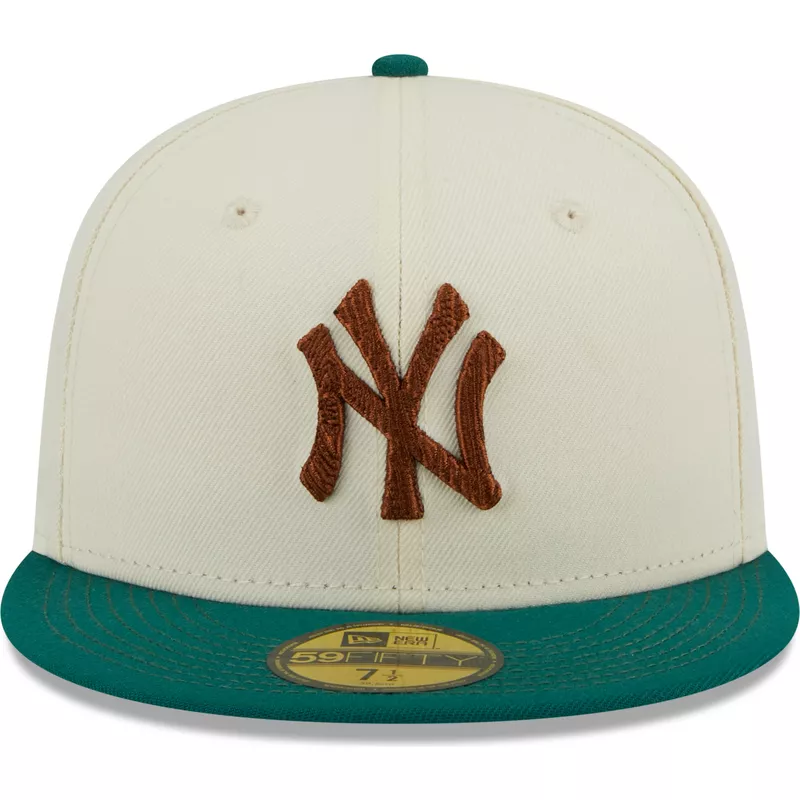 new-era-flat-brim-brown-logo-59fifty-camp-new-york-yankees-mlb-grey-and-green-fitted-cap