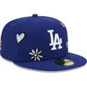 los-angeles-dodgers-mlb-new-era-59fifty-sunlight-pop-bla-justerbar-flat-keps