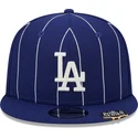 los-angeles-dodgers-mlb-new-era-bla-snapback-9fifty-platt-keps-med-nalrandig-skarmklamma