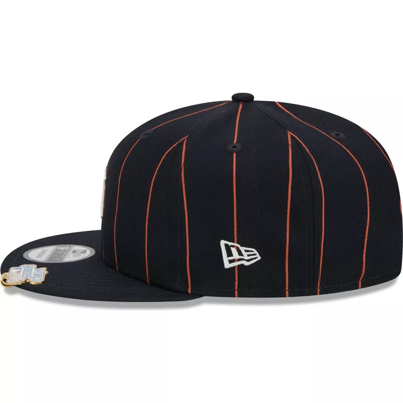 new-era-flat-brim-9fifty-pinstripe-visor-clip-detroit-tigers-mlb-navy-blue-snapback-cap