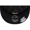new-era-detroit-tigers-mlb-9fifty-snapback-flat-cap-marineblau-mit-nadelstreifen-visor-clip