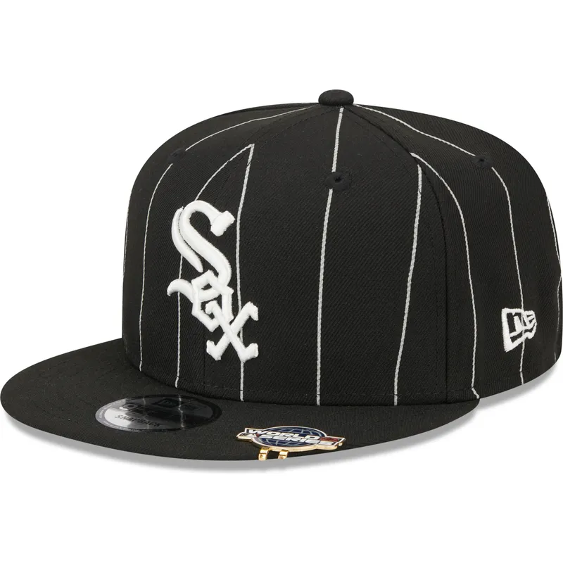 cepice-rovna-cerna-snapback-9fifty-pinstripe-visor-clip-chicago-white-sox-mlb-new-era