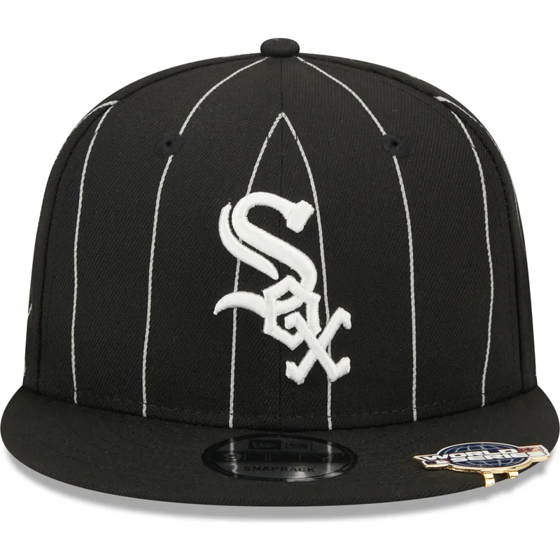 cepice-rovna-cerna-snapback-9fifty-pinstripe-visor-clip-chicago-white-sox-mlb-new-era