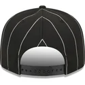 schwarze-flache-snapback-kappe-9fifty-pinstripe-visor-clip-der-chicago-white-sox-mlb-von-new-era