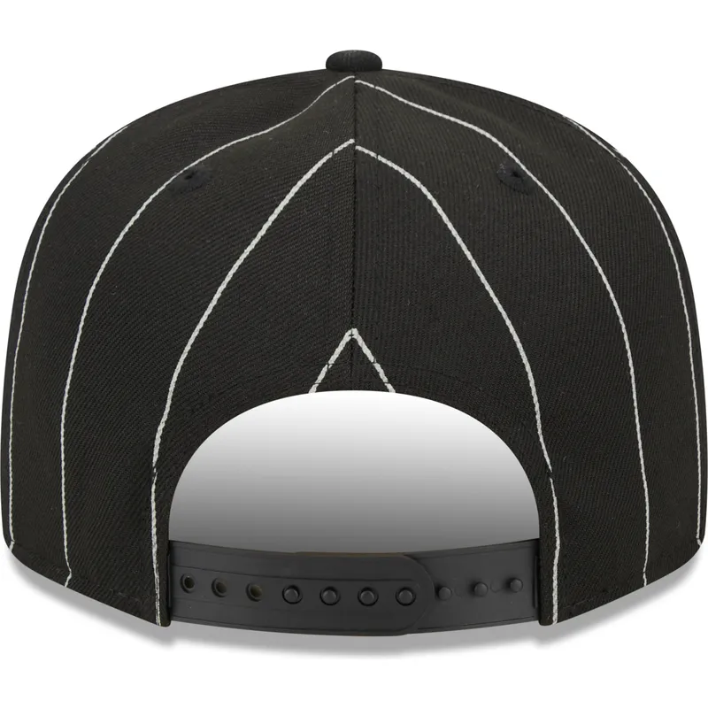 cepice-rovna-cerna-snapback-9fifty-pinstripe-visor-clip-chicago-white-sox-mlb-new-era