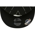 schwarze-flache-snapback-kappe-9fifty-pinstripe-visor-clip-der-chicago-white-sox-mlb-von-new-era
