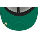 schwarze-flache-snapback-kappe-9fifty-pinstripe-visor-clip-der-chicago-white-sox-mlb-von-new-era