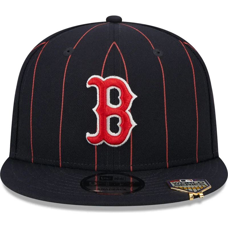 snapback-9fifty-pinstripe-visor-clip-boston-red-sox-mlb-new-era