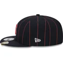 marinbla-platt-keps-snapback-9fifty-pinstripe-visor-clip-fran-boston-red-sox-mlb-av-new-era