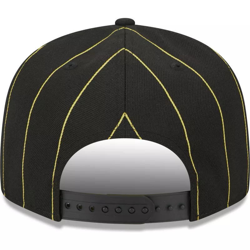 new-era-flat-brim-9fifty-pinstripe-visor-clip-pittsburgh-pirates-mlb-black-snapback-cap