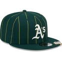 cap-rovna-green-snapback-9fifty-pinstripe-visor-clip-oakland-athletics-mlb-new-era