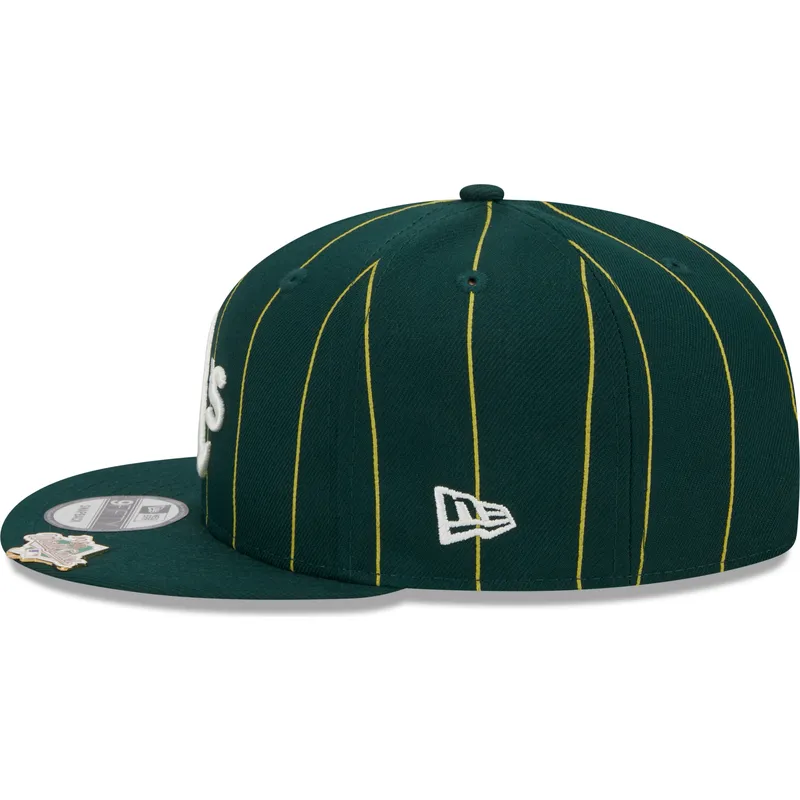 cepice-rovna-zelena-snapback-9fifty-pinstripe-visor-clip-oakland-athletics-mlb-new-era cepice-rovna-zelena-snapback-9fifty-pinstripe-visor-clip-oakland-athletics-mlb-new-era