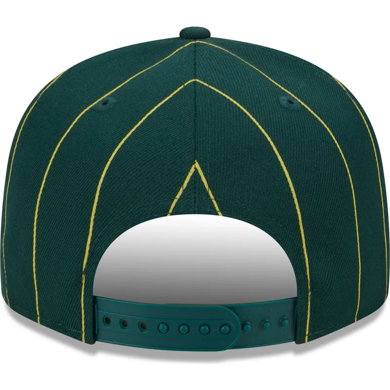 cap-rovna-green-snapback-9fifty-pinstripe-visor-clip-oakland-athletics-mlb-new-era