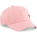 puma-metal-cat-smooth-verstellbare-rosa-kappe-mit-gebogenem-schirm