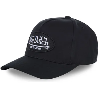 Schwarze verstellbare Curved Cap LOFB02 von Von Dutch