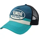 cepice-zaoblena-zelena-snapback-powered-by-kimoa