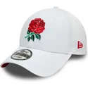 cepice-zaoblena-bila-nastavitelny-9forty-core-england-rugby-rfu-new-era