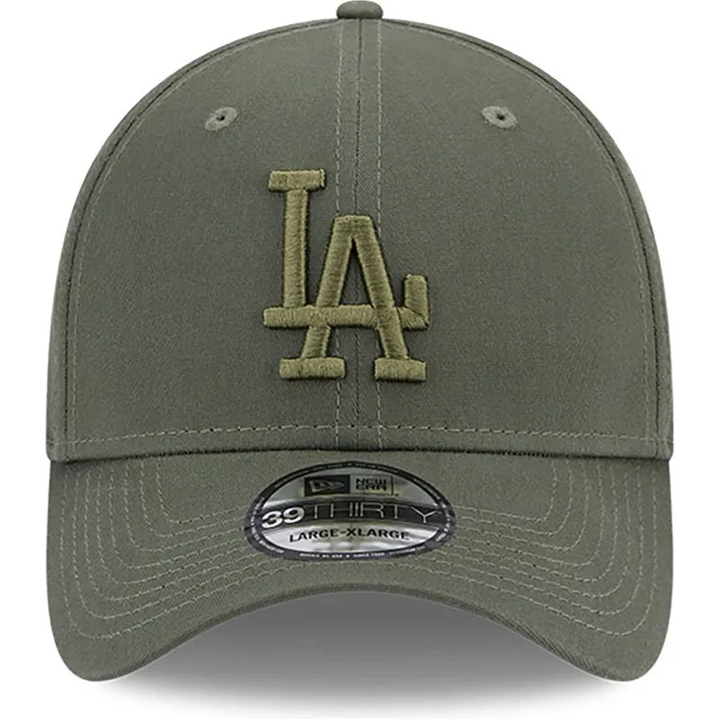 cepice-zaoblena-zelena-prilehava-39thirty-league-essential-los-angeles-dodgers-mlb-new-era