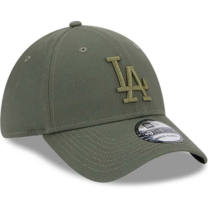 cepice-zaoblena-zelena-prilehava-39thirty-league-essential-los-angeles-dodgers-mlb-new-era
