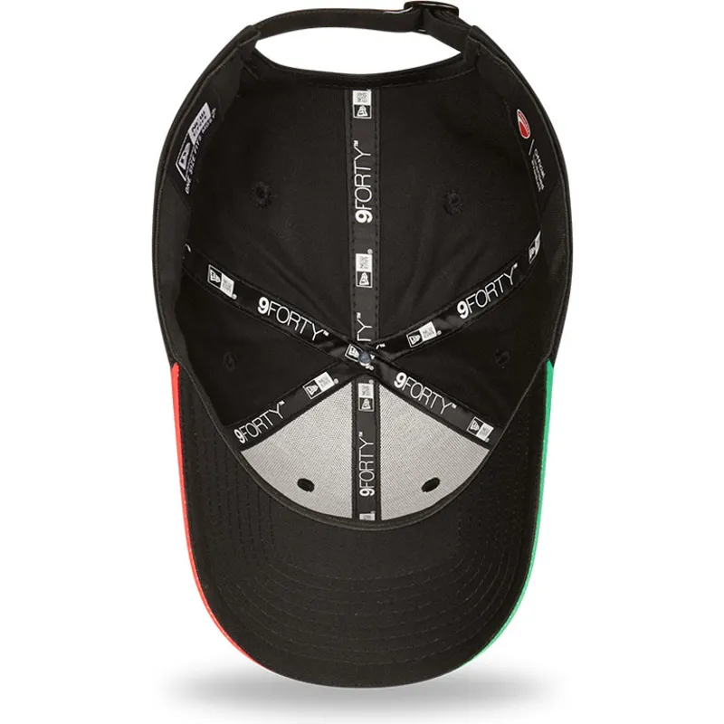 cap-zaoblena-black-adjustable-strap-9forty-repreve-flag-sandwich-ducati-motor-motogp-new-era cap-zaoblena-black-adjustable-strap-9forty-repreve-flag-sandwich-ducati-motor-motogp-new-era