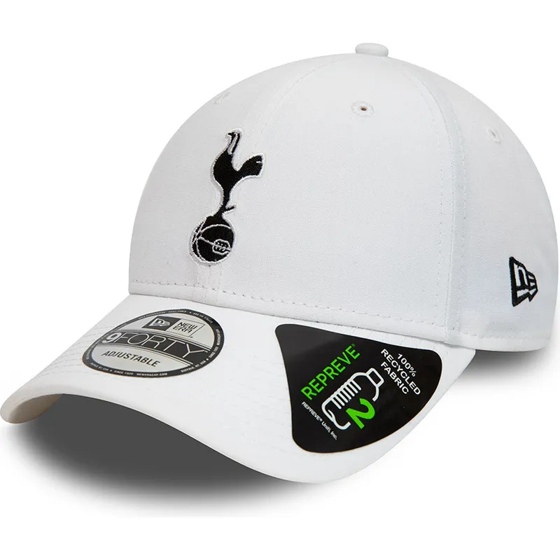 cap-zaoblena-white-adjustable-strap-9forty-repreve-tottenham-hotspur-football-club-premier-league-new-era cap-zaoblena-white-adjustable-strap-9forty-repreve-tottenham-hotspur-football-club-premier-league-new-era
