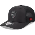schwarze-trucker-kappe-9fifty-stretch-snap-ripstop-von-ducati-motor-motogp-von-new-era