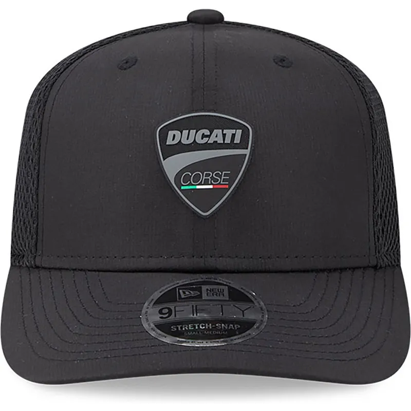 cepice-zaoblena-cerna-snapback-9fifty-stretch-snap-ripstop-ducati-motor-motogp-new-era cepice-zaoblena-cerna-snapback-9fifty-stretch-snap-ripstop-ducati-motor-motogp-new-era
