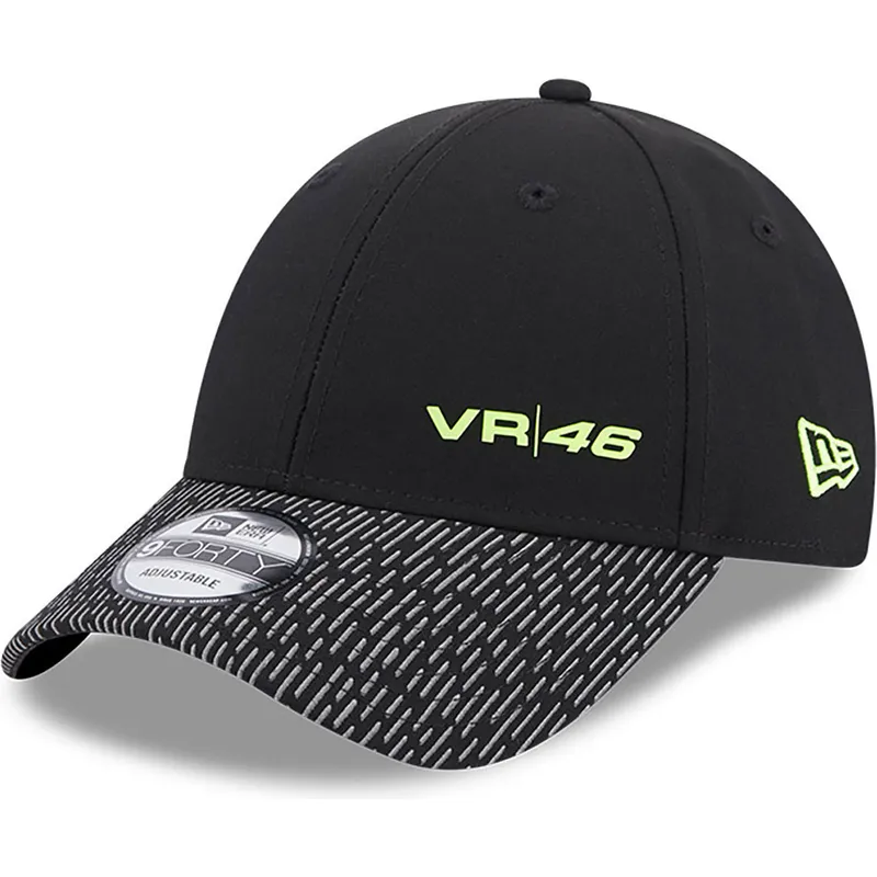 cepice-zaoblena-cerna-nastavitelny-9forty-reflective-visor-valentino-rossi-vr46-motogp-new-era