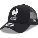cepice-zaoblena-cerna-snapback-a-frame-monochrome-french-rugby-federation-ffr-new-era
