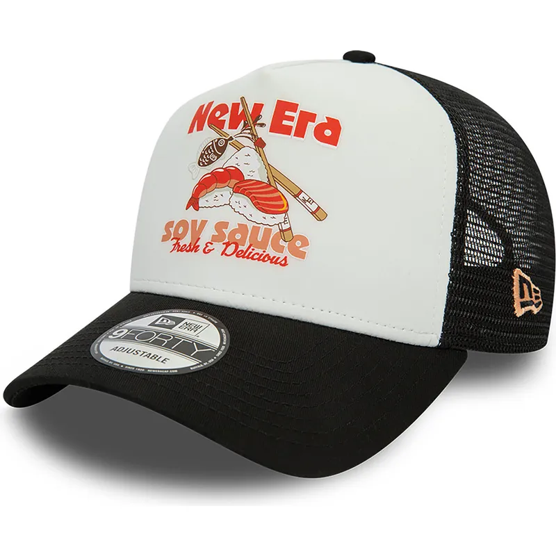cepice-zaoblena-cerna-snapback-soy-sauce-a-frame-food-new-era