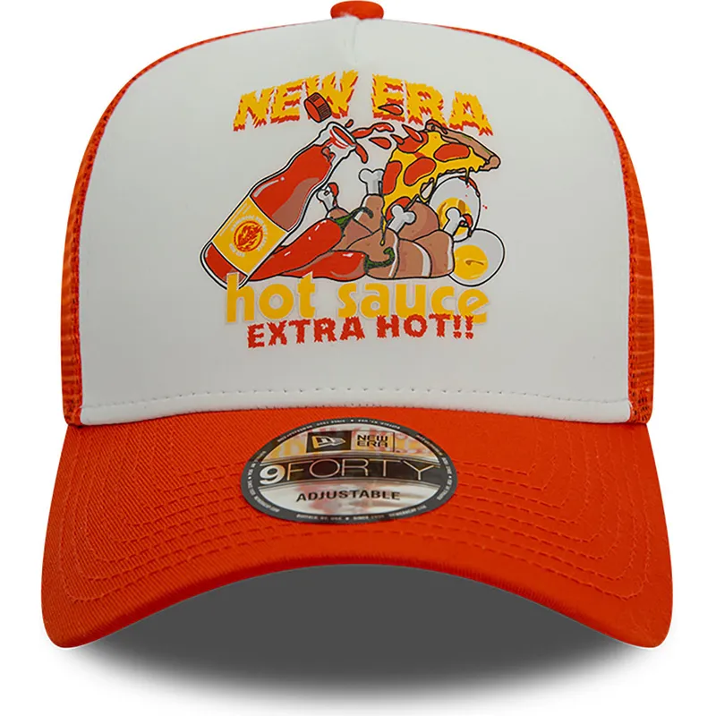 cepice-zaoblena-oranzova-snapback-sauce-a-frame-food-new-era