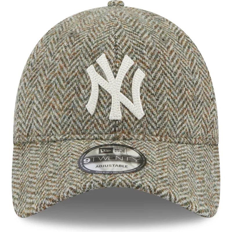 cepice-zaoblena-seda-nastavitelny-9twenty-tweed-pack-new-york-yankees-mlb-new-era