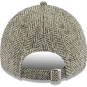 verstellbare-graue-9twenty-tweed-pack-kappe-der-new-york-yankees-mlb-von-new-era