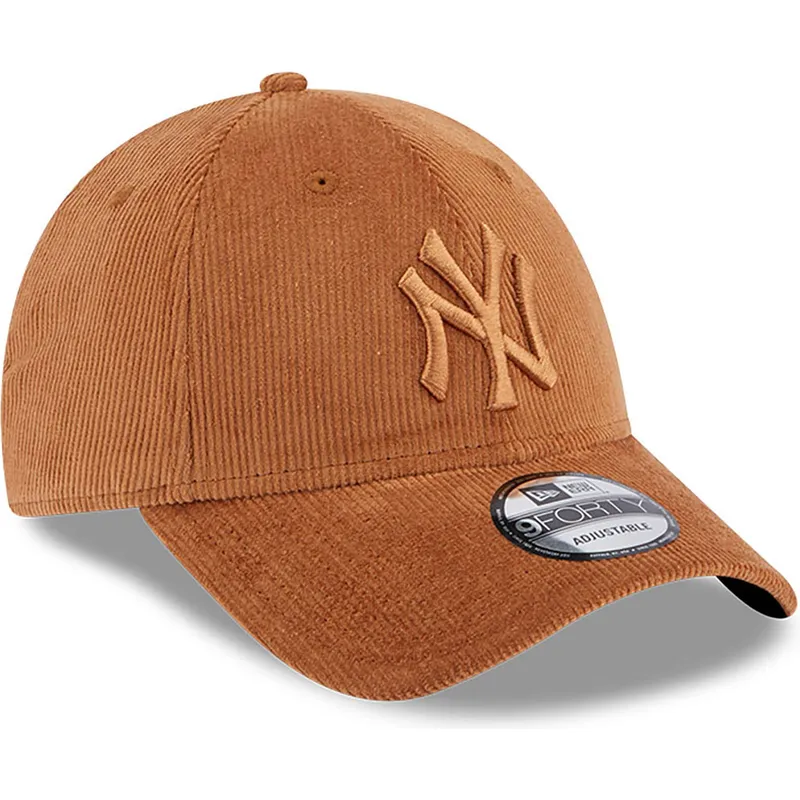 cepice-zaoblena-hneda-nastavitelny-9forty-cord-new-york-yankees-mlb-new-era
