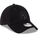 39thirty-new-york-yankees-mlb-new-era-schwarze-cord-cap-mit-gebogenem-schirm