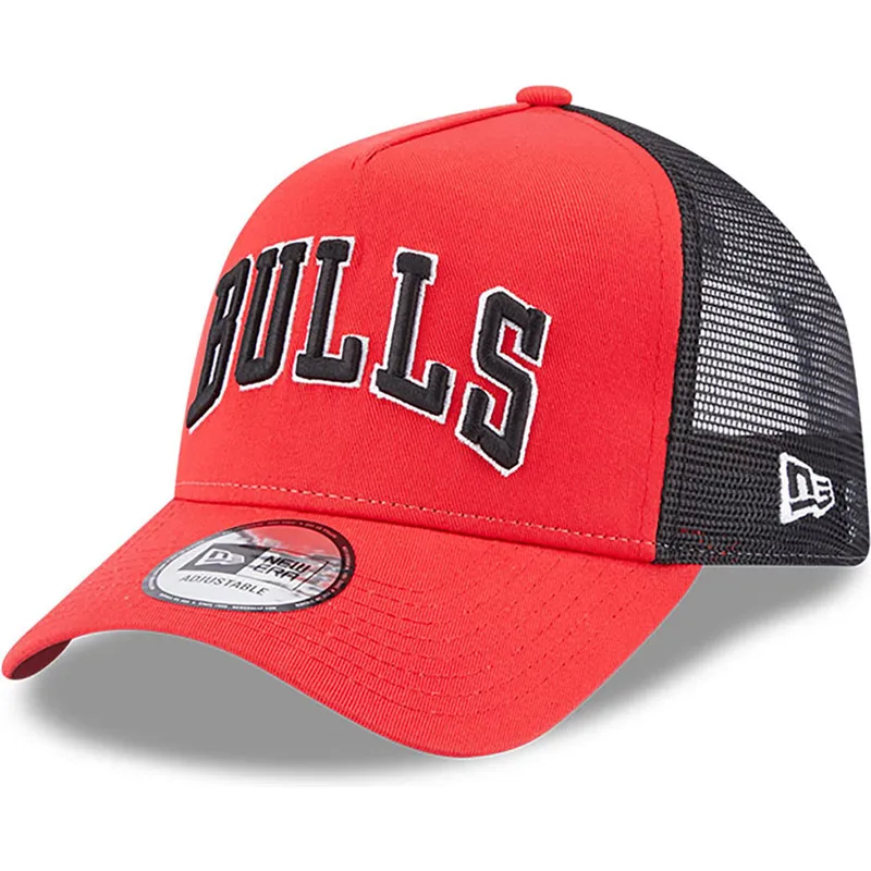 cepice-zaoblena-cervena-snapback-a-frame-team-script-chicago-bulls-nba-new-era