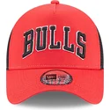 cepice-zaoblena-cervena-snapback-a-frame-team-script-chicago-bulls-nba-new-era