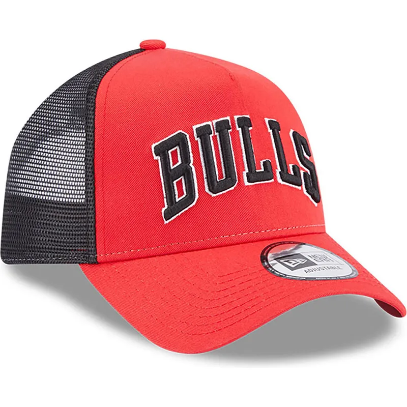 cepice-zaoblena-cervena-snapback-a-frame-team-script-chicago-bulls-nba-new-era