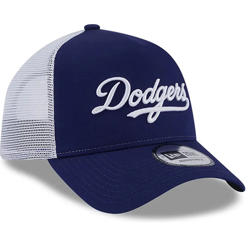 cepice-zaoblena-modra-snapback-a-frame-team-script-los-angeles-dodgers-mlb-new-era