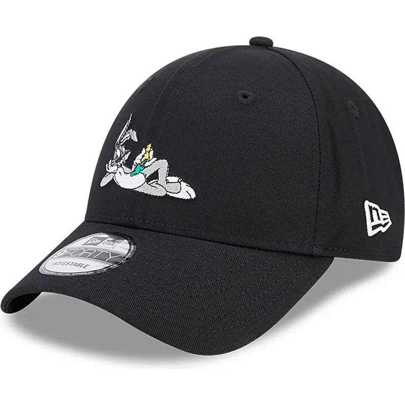 cepice-zaoblena-cerna-nastavitelny-9forty-bugs-bunny-looney-tunes-new-era