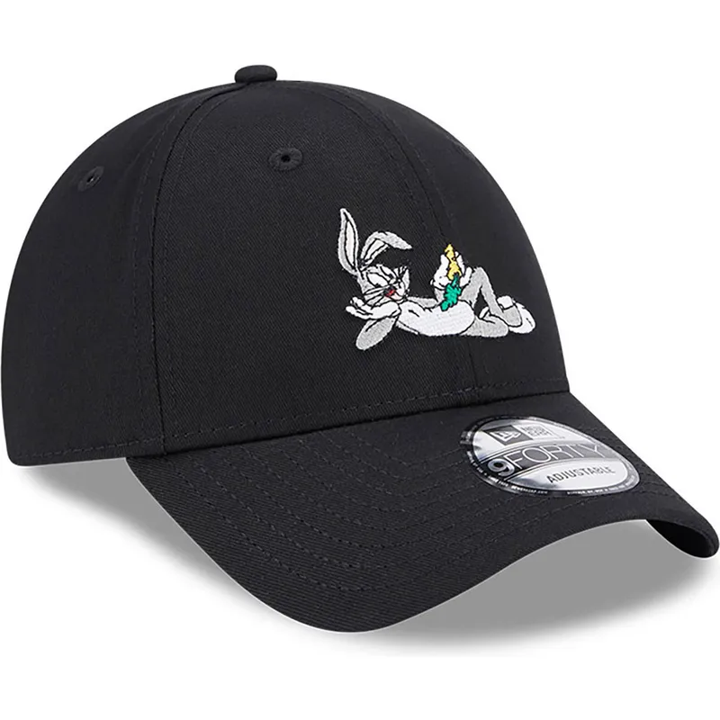 cepice-zaoblena-cerna-nastavitelny-9forty-bugs-bunny-looney-tunes-new-era