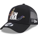cepice-zaoblena-cerna-snapback-a-frame-coyote-y-correcaminos-looney-tunes-new-era