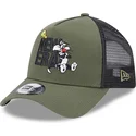 cepice-zaoblena-zelena-snapback-a-frame-piolin-y-silvestre-looney-tunes-new-era