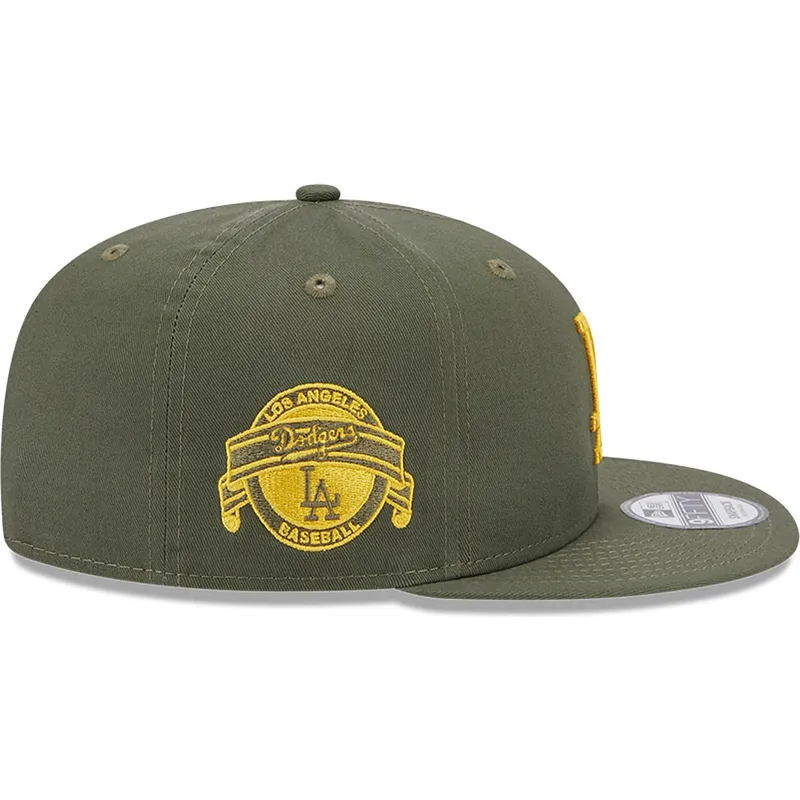 cepice-rovna-zelena-snapback-9fifty-side-patch-los-angeles-dodgers-mlb-new-era