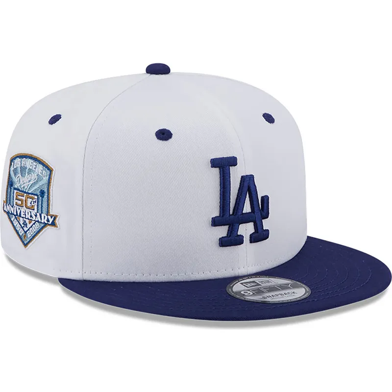 cepice-rovna-modra-snapback-9fifty-white-crown-patch-los-angeles-dodgers-mlb-new-era