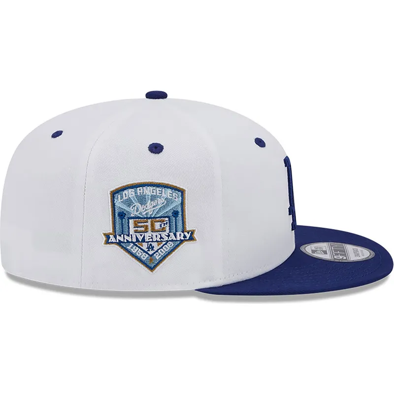 cepice-rovna-modra-snapback-9fifty-white-crown-patch-los-angeles-dodgers-mlb-new-era